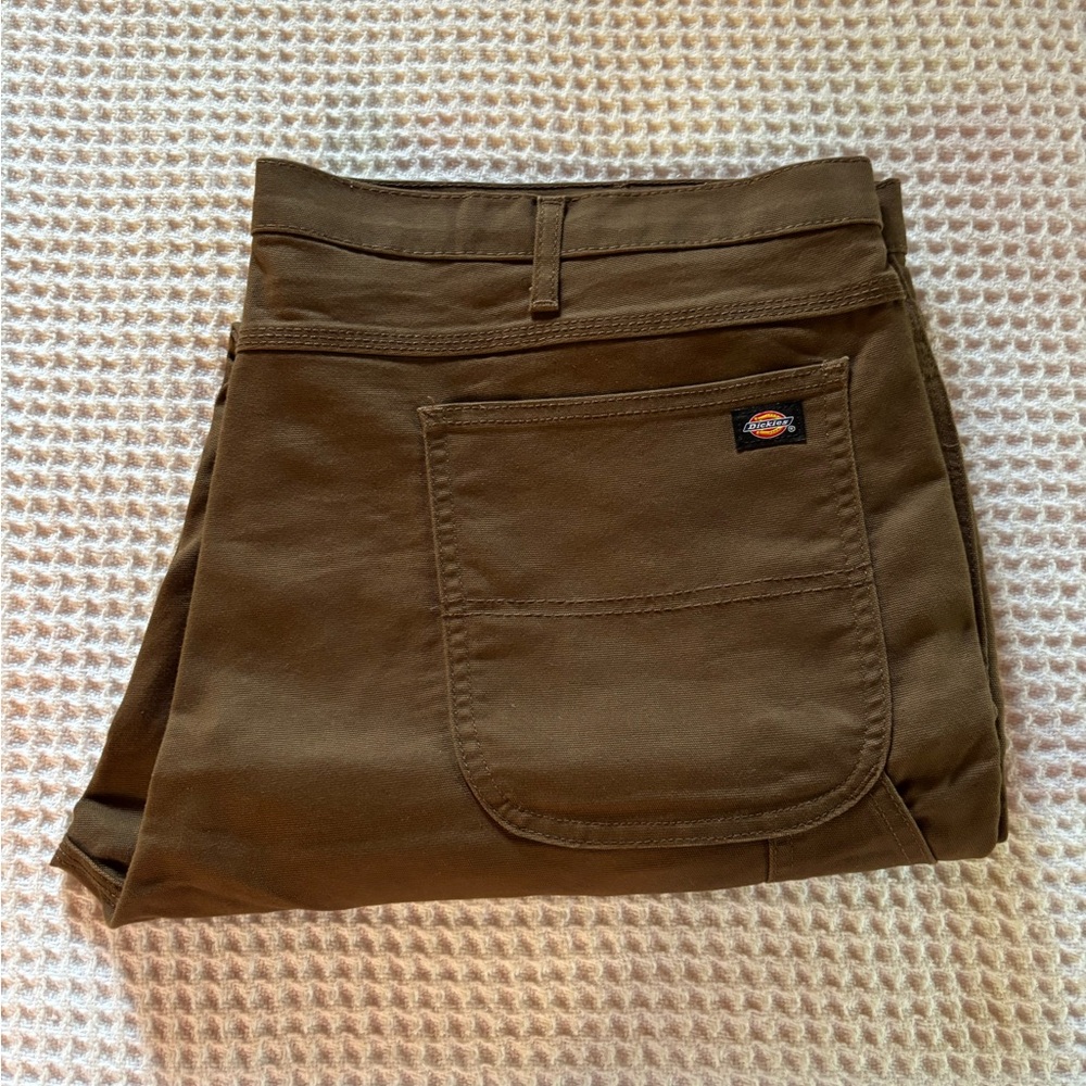 Dickies Relaxed Fit Brown Trousers